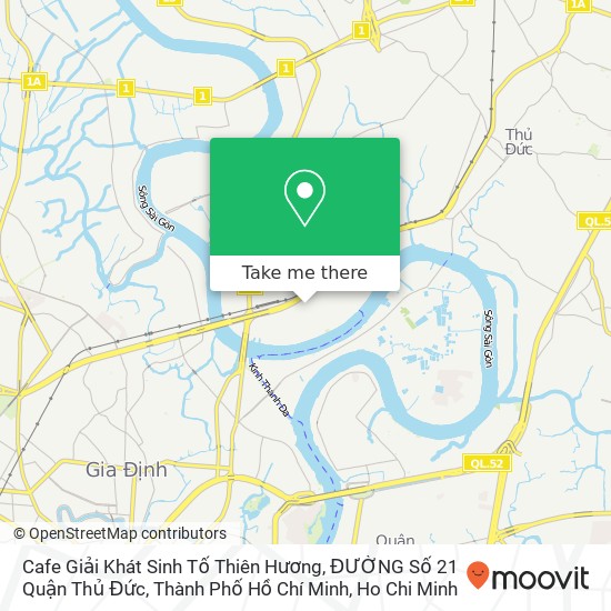 Cafe Giải Khát Sinh Tố Thiên Hương, ĐƯỜNG Số 21 Quận Thủ Đức, Thành Phố Hồ Chí Minh map