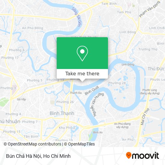 Bún Chả Hà Nội map