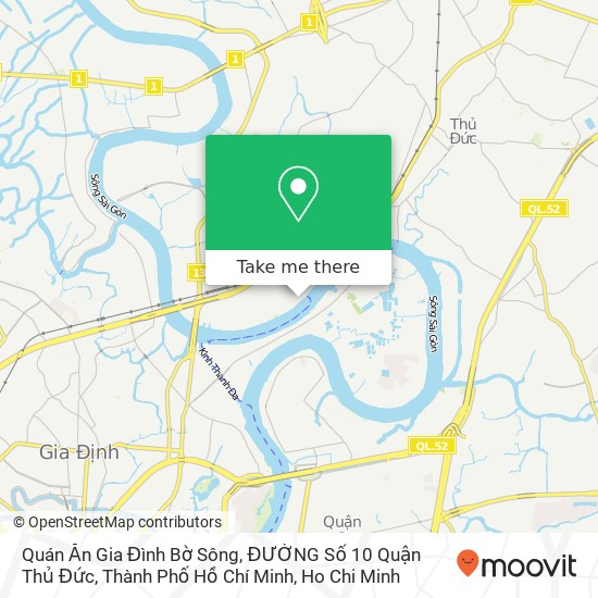 Quán Ăn Gia Đình Bờ Sông, ĐƯỜNG Số 10 Quận Thủ Đức, Thành Phố Hồ Chí Minh map