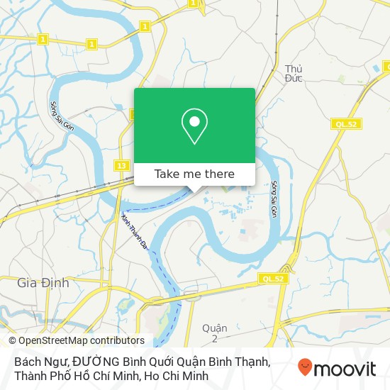 Bách Ngư, ĐƯỜNG Bình Quới Quận Bình Thạnh, Thành Phố Hồ Chí Minh map