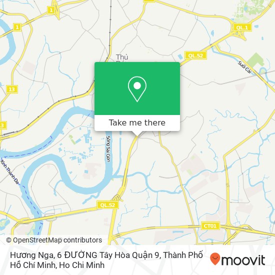 Hương Nga, 6 ĐƯỜNG Tây Hòa Quận 9, Thành Phố Hồ Chí Minh map