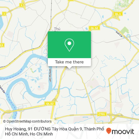 Huy Hoàng, 91 ĐƯỜNG Tây Hòa Quận 9, Thành Phố Hồ Chí Minh map