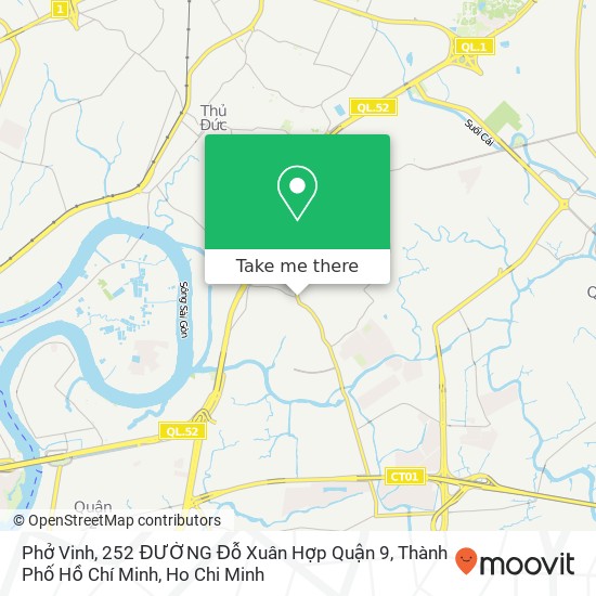 Phở Vinh, 252 ĐƯỜNG Đỗ Xuân Hợp Quận 9, Thành Phố Hồ Chí Minh map