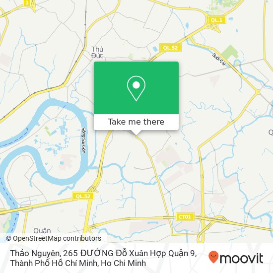 Thảo Nguyên, 265 ĐƯỜNG Đỗ Xuân Hợp Quận 9, Thành Phố Hồ Chí Minh map