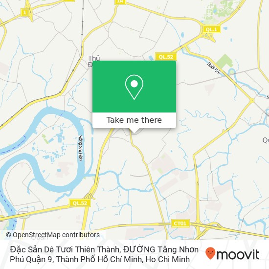 Đặc Sản Dê Tươi Thiên Thành, ĐƯỜNG Tăng Nhơn Phú Quận 9, Thành Phố Hồ Chí Minh map