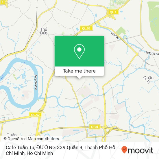 Cafe Tuấn Tú, ĐƯỜNG 339 Quận 9, Thành Phố Hồ Chí Minh map