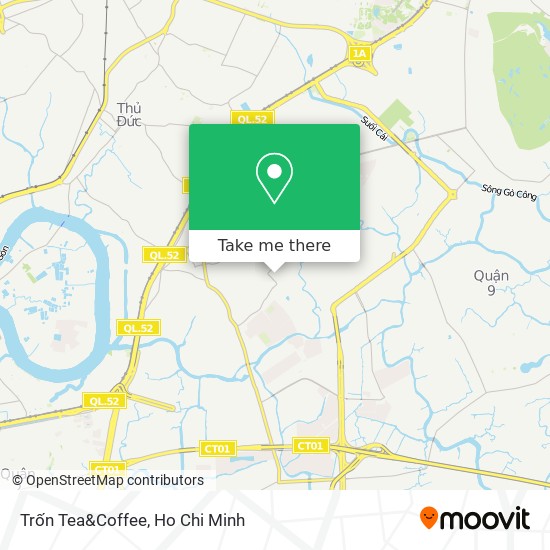 Trốn Tea&Coffee map