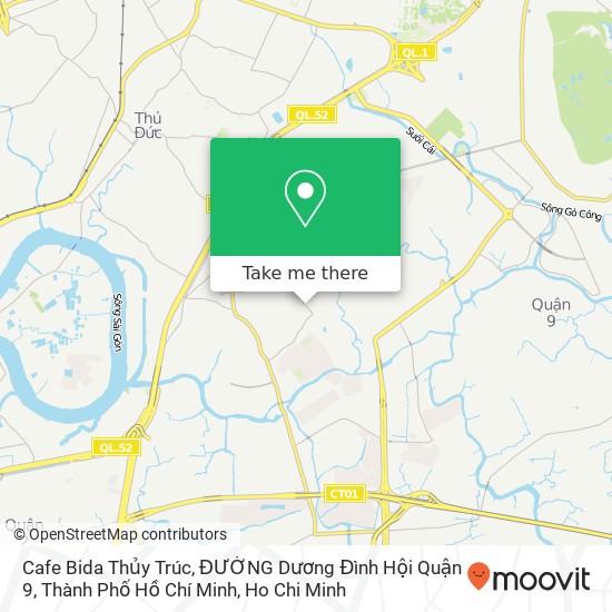 Cafe Bida Thủy Trúc, ĐƯỜNG Dương Đình Hội Quận 9, Thành Phố Hồ Chí Minh map