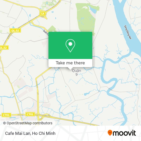 Cafe Mai Lan map