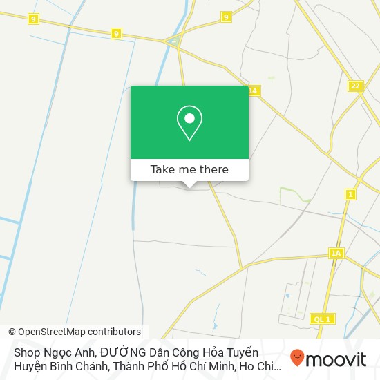 Shop Ngọc Anh, ĐƯỜNG Dân Công Hỏa Tuyến Huyện Bình Chánh, Thành Phố Hồ Chí Minh map