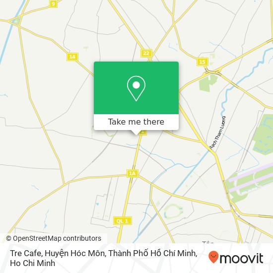 Tre Cafe, Huyện Hóc Môn, Thành Phố Hồ Chí Minh map