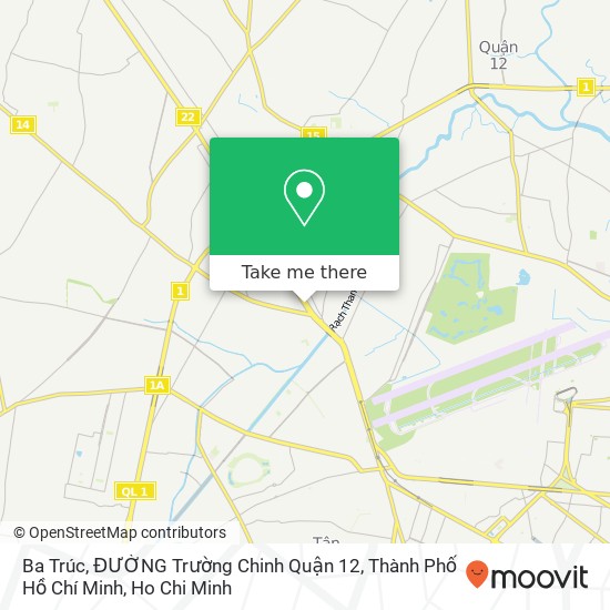 Ba Trúc, ĐƯỜNG Trường Chinh Quận 12, Thành Phố Hồ Chí Minh map