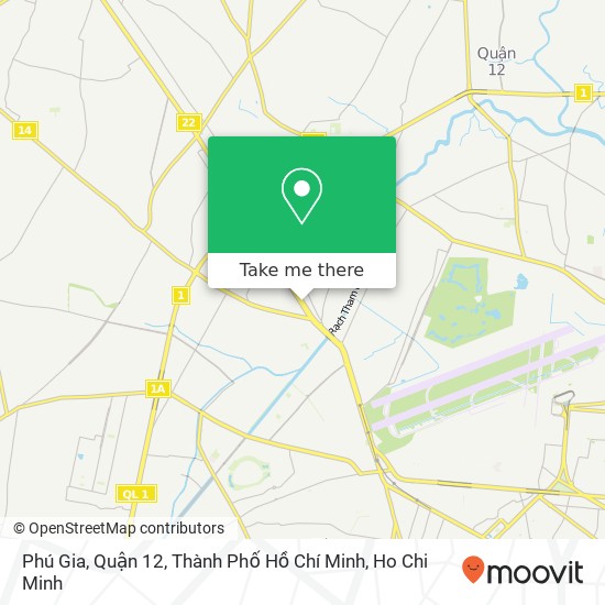 Phú Gia, Quận 12, Thành Phố Hồ Chí Minh map