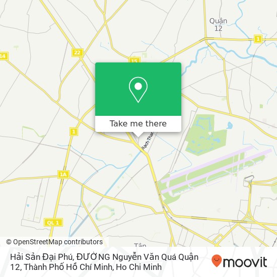Hải Sản Đại Phú, ĐƯỜNG Nguyễn Văn Quá Quận 12, Thành Phố Hồ Chí Minh map