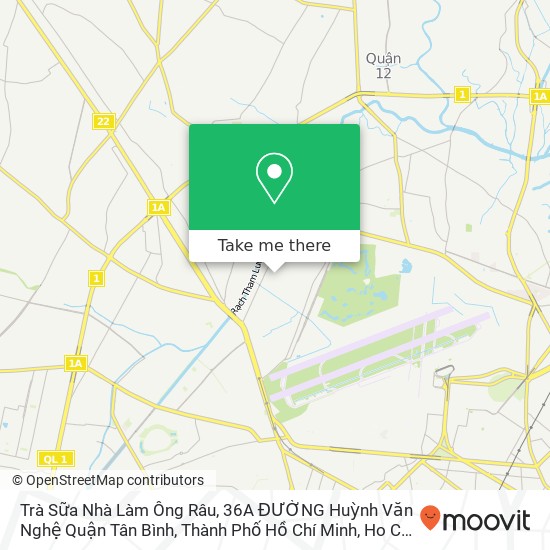 Trà Sữa Nhà Làm Ông Râu, 36A ĐƯỜNG Huỳnh Văn Nghệ Quận Tân Bình, Thành Phố Hồ Chí Minh map