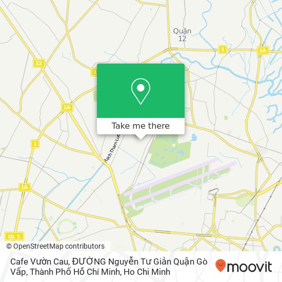 Cafe Vườn Cau, ĐƯỜNG Nguyễn Tư Giản Quận Gò Vấp, Thành Phố Hồ Chí Minh map