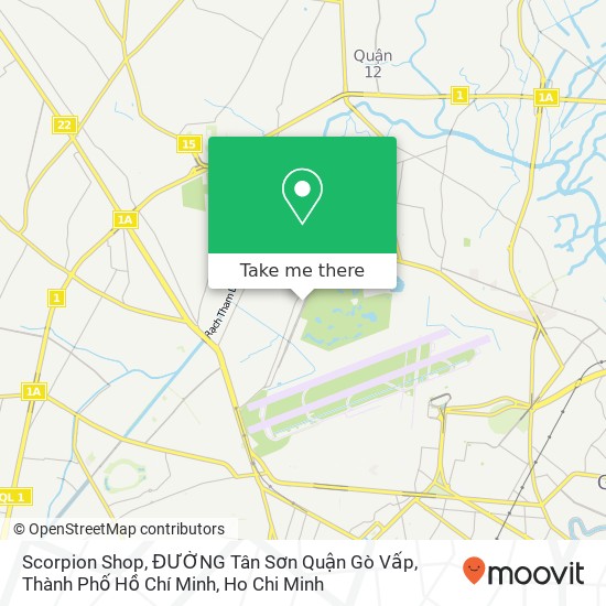 Scorpion Shop, ĐƯỜNG Tân Sơn Quận Gò Vấp, Thành Phố Hồ Chí Minh map