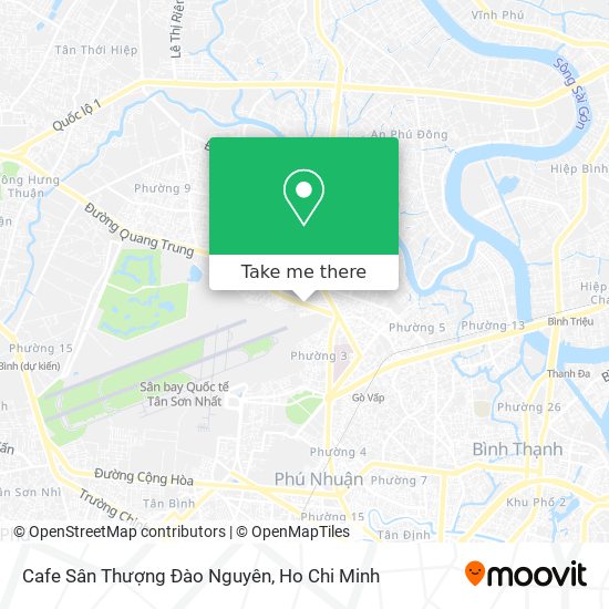 How to get to Cafe Sân Thượng Đào Nguyên in Gò Vấp by Bus?