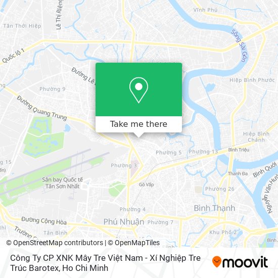 Công Ty CP XNK Mây Tre Việt Nam - Xí Nghiệp Tre Trúc Barotex map
