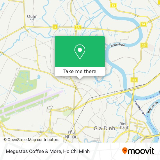 Megustas Coffee & More map