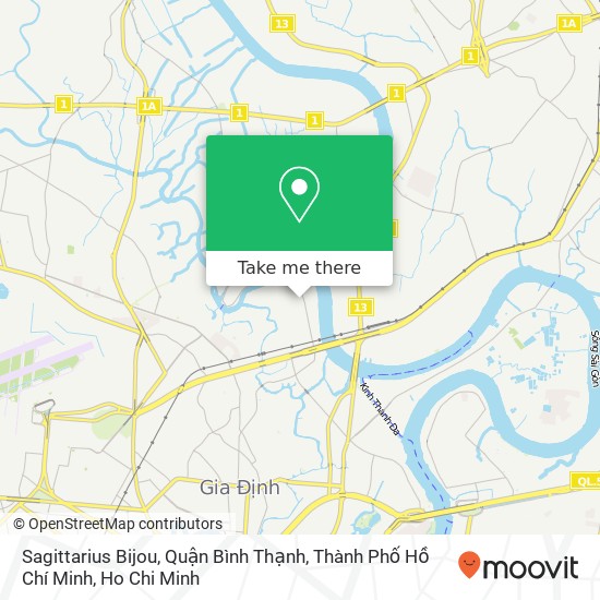 Sagittarius Bijou, Quận Bình Thạnh, Thành Phố Hồ Chí Minh map