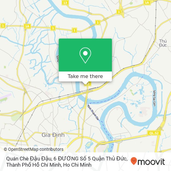 Quán Chè Đậu Đậu, 6 ĐƯỜNG Số 5 Quận Thủ Đức, Thành Phố Hồ Chí Minh map