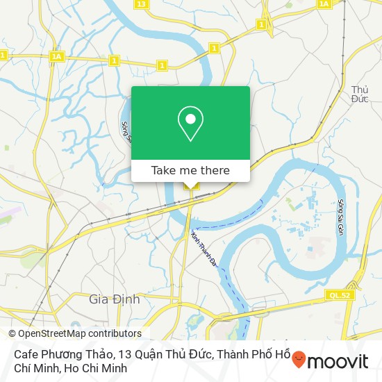 Cafe Phương Thảo, 13 Quận Thủ Đức, Thành Phố Hồ Chí Minh map