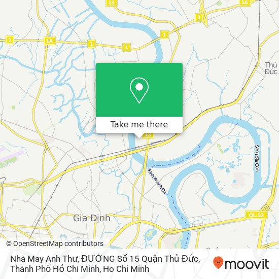 Nhà May Anh Thư, ĐƯỜNG Số 15 Quận Thủ Đức, Thành Phố Hồ Chí Minh map