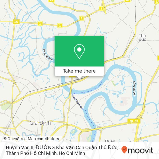 Huỳnh Vân II, ĐƯỜNG Kha Vạn Cân Quận Thủ Đức, Thành Phố Hồ Chí Minh map