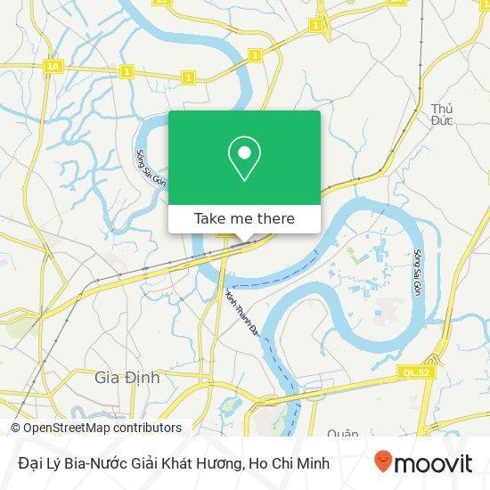 Đại Lý Bia-Nước Giải Khát Hương map