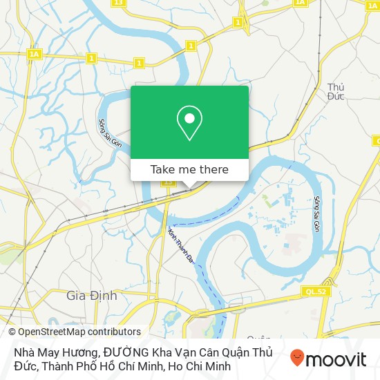 Nhà May Hương, ĐƯỜNG Kha Vạn Cân Quận Thủ Đức, Thành Phố Hồ Chí Minh map