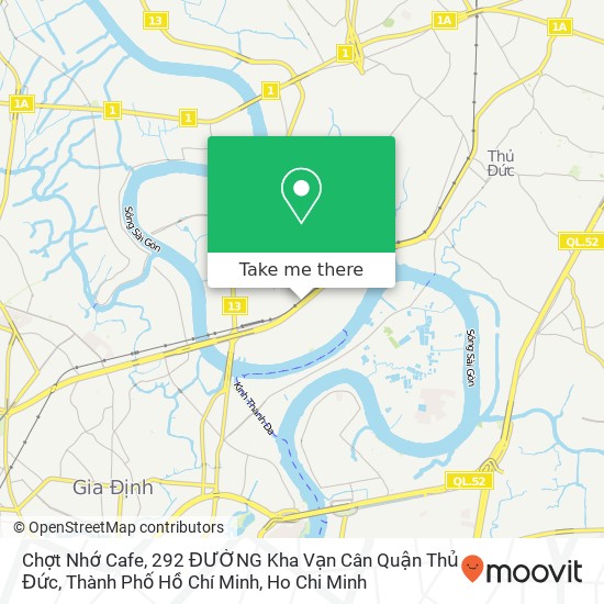 Chợt Nhớ Cafe, 292 ĐƯỜNG Kha Vạn Cân Quận Thủ Đức, Thành Phố Hồ Chí Minh map