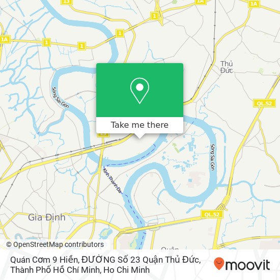 Quán Cơm 9 Hiền, ĐƯỜNG Số 23 Quận Thủ Đức, Thành Phố Hồ Chí Minh map