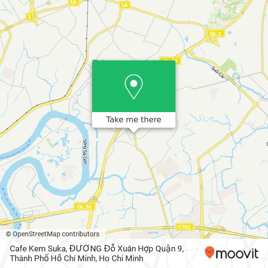 Cafe Kem Suka, ĐƯỜNG Đỗ Xuân Hợp Quận 9, Thành Phố Hồ Chí Minh map