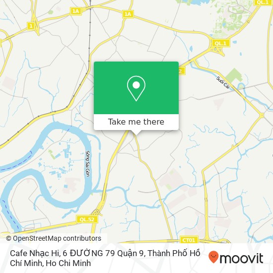 Cafe Nhạc Hi, 6 ĐƯỜNG 79 Quận 9, Thành Phố Hồ Chí Minh map