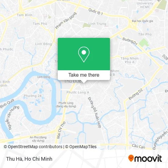 Thu Hà map