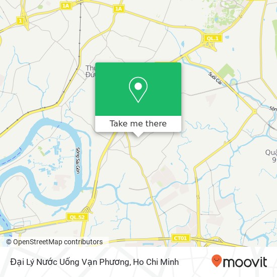 Đại Lý Nước Uống Vạn Phương map