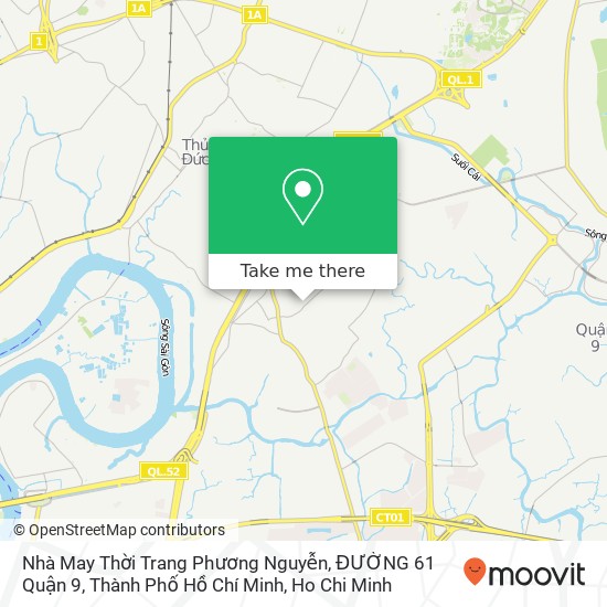 Nhà May Thời Trang Phương Nguyễn, ĐƯỜNG 61 Quận 9, Thành Phố Hồ Chí Minh map