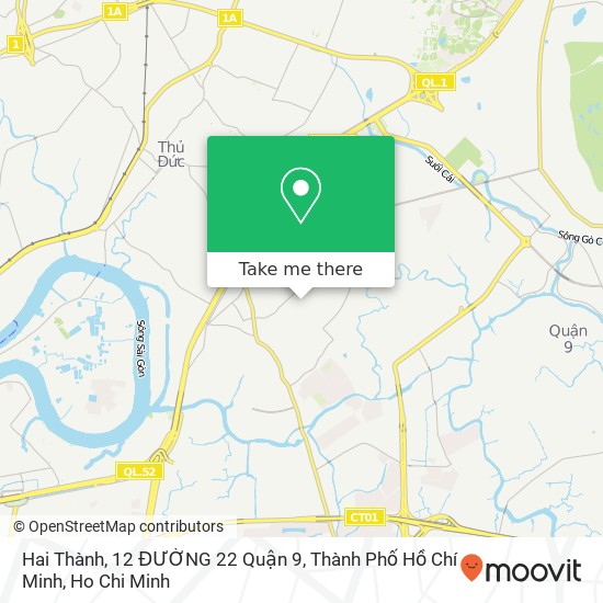 Hai Thành, 12 ĐƯỜNG 22 Quận 9, Thành Phố Hồ Chí Minh map