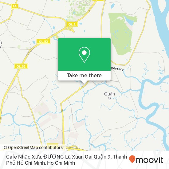 Cafe Nhạc Xưa, ĐƯỜNG Lã Xuân Oai Quận 9, Thành Phố Hồ Chí Minh map