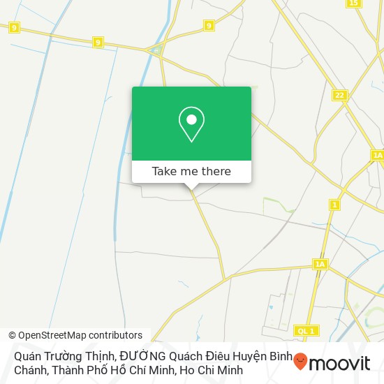 Quán Trường Thịnh, ĐƯỜNG Quách Điêu Huyện Bình Chánh, Thành Phố Hồ Chí Minh map