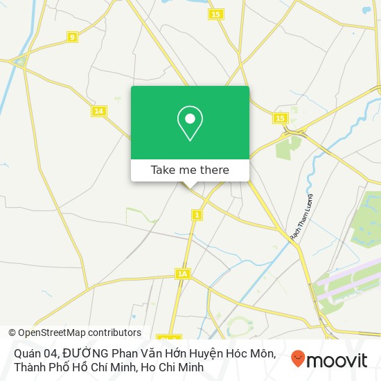 Quán 04, ĐƯỜNG Phan Văn Hớn Huyện Hóc Môn, Thành Phố Hồ Chí Minh map