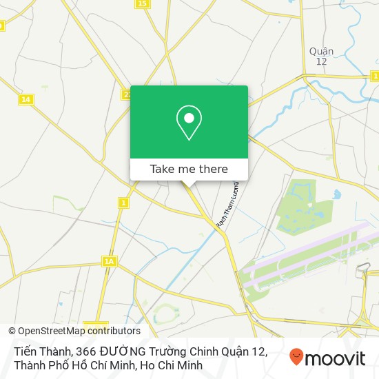 Tiến Thành, 366 ĐƯỜNG Trường Chinh Quận 12, Thành Phố Hồ Chí Minh map