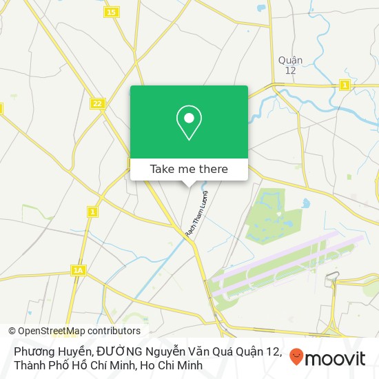 Phương Huyền, ĐƯỜNG Nguyễn Văn Quá Quận 12, Thành Phố Hồ Chí Minh map