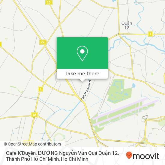 Cafe K'Duyên, ĐƯỜNG Nguyễn Văn Quá Quận 12, Thành Phố Hồ Chí Minh map