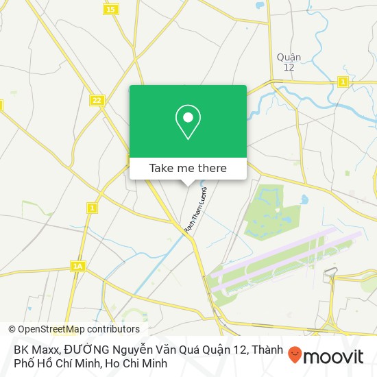 BK Maxx, ĐƯỜNG Nguyễn Văn Quá Quận 12, Thành Phố Hồ Chí Minh map
