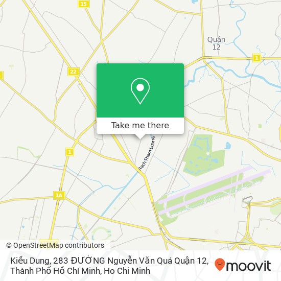 Kiều Dung, 283 ĐƯỜNG Nguyễn Văn Quá Quận 12, Thành Phố Hồ Chí Minh map