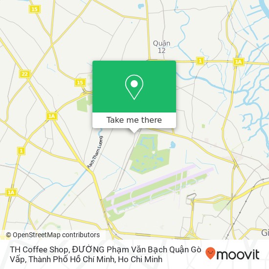 TH Coffee Shop, ĐƯỜNG Phạm Văn Bạch Quận Gò Vấp, Thành Phố Hồ Chí Minh map