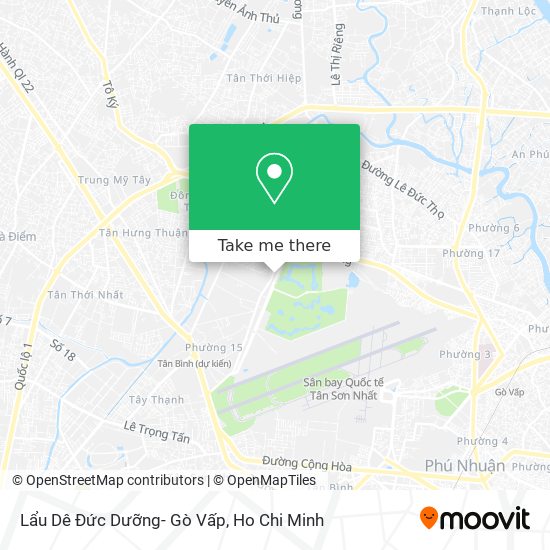 Lẩu Dê Đức Dưỡng- Gò Vấp map