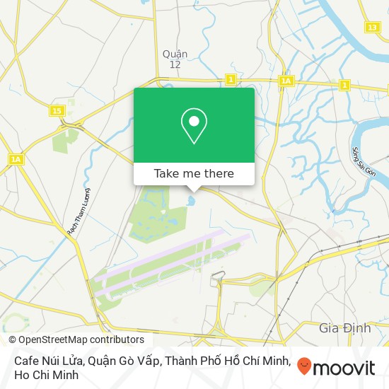 Cafe Núi Lửa, Quận Gò Vấp, Thành Phố Hồ Chí Minh map